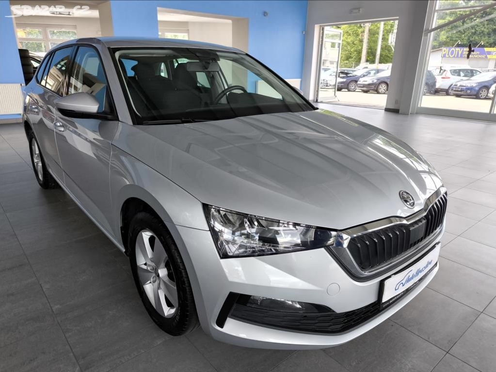 Škoda Scala, 1,0 TSI 70kW,1.MAJITEL,ČR,SE