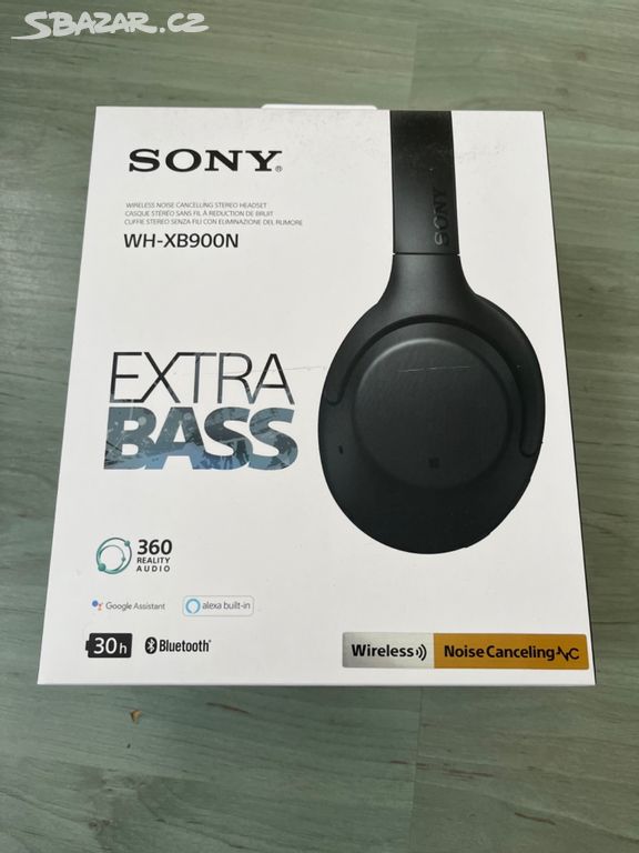 Sony sluchátka xb900n