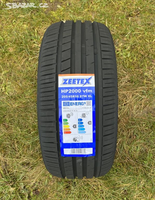 205 45 16 nové letní pneu Zeetex 205 45 r16