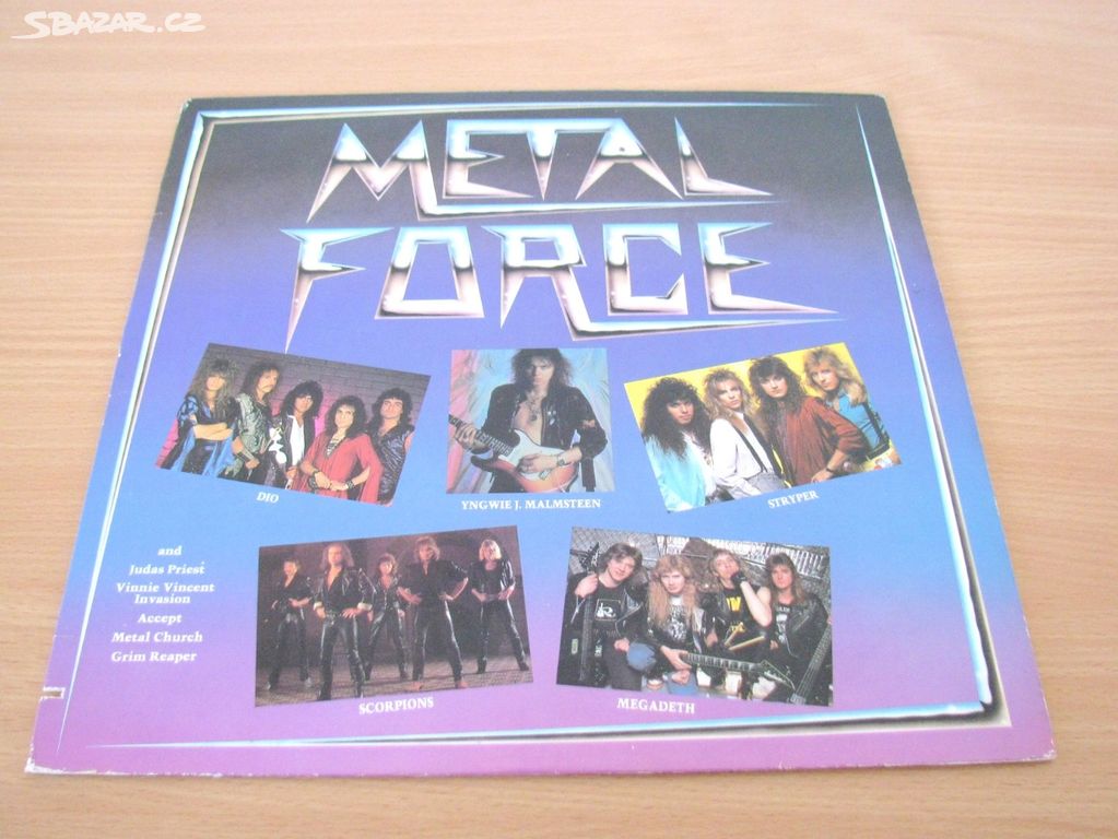 LP - METAL FORCE - K-TEL / 1987