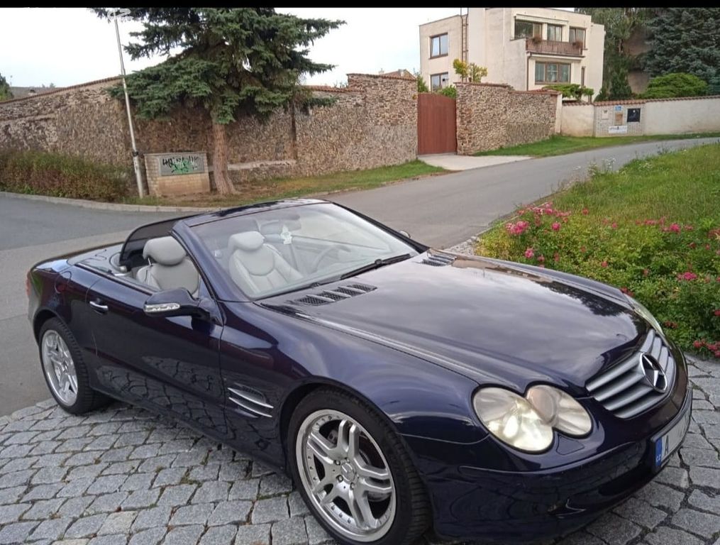 Mercedes SL 500 cabrio, coupe, r230, model 03