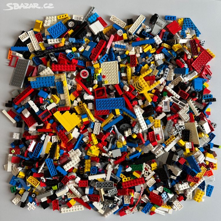 Mix DRUHÉ JAKOSTI LEGO kostek (2,5 KG) - 19
