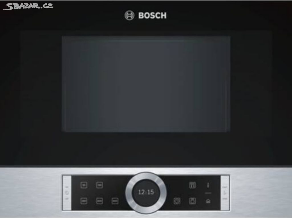 Vestavná mikrovlnná trouba Bosch BFL 634GS1 - nová