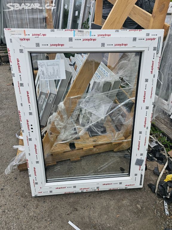 Plastové okna 2ks 87x113cm