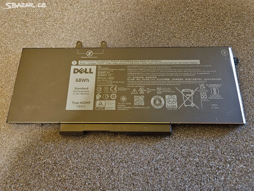Baterie pro Dell Latitude 5400 a 5500 - original