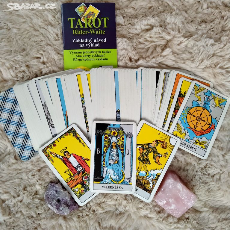 Tarot Rider Waite - karty a návod