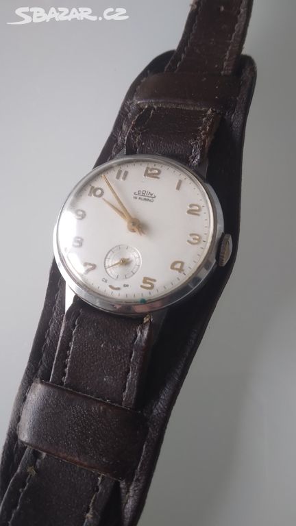 Prodám staré funkční ČSSR hodinky PRIM 15 RUBÍNŮ