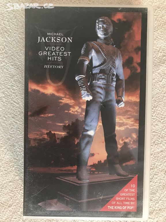 VHS Michael Jackson - Video Greatest Hist History.