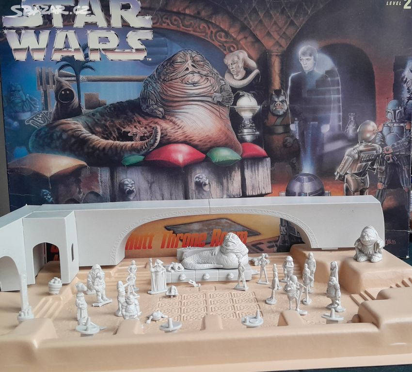 STAR WARS - JABBA HUTT THRONE ROOM - MODEL