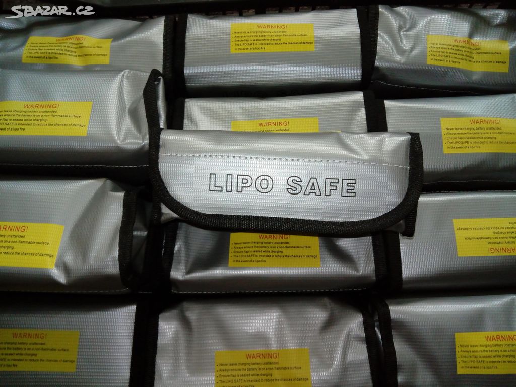 ochranný obal li-pol a li-ion baterie LIPO-SAFE