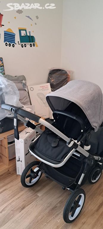 Kočárek Bugaboo Fox+autosedačka Cybex