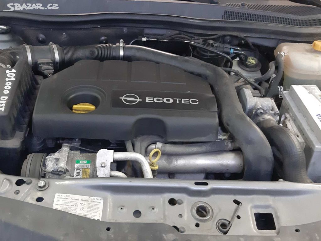 Motor+příslušenství 1,7 CDTI,74kW na Opel Astra H,