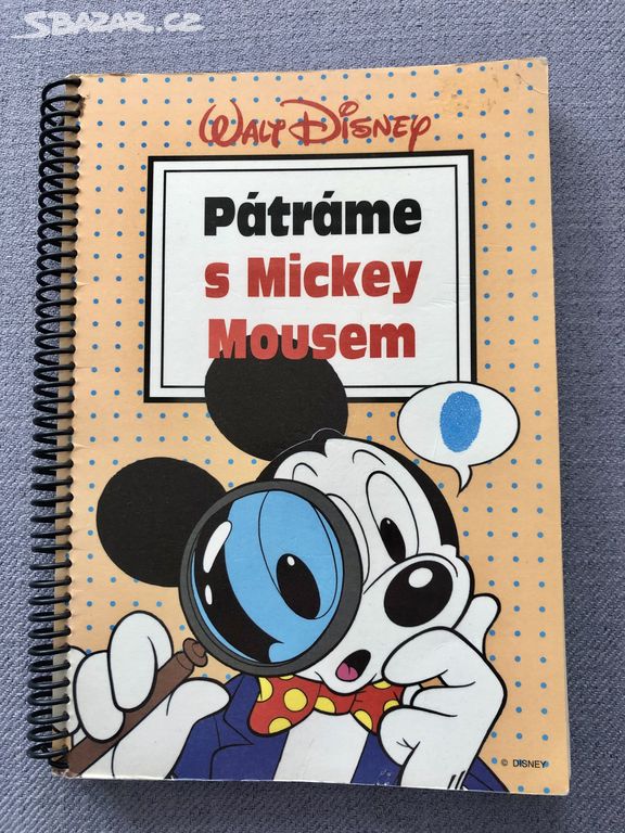 Kniha Pátráme s Mickey Mousem - Walt Disney