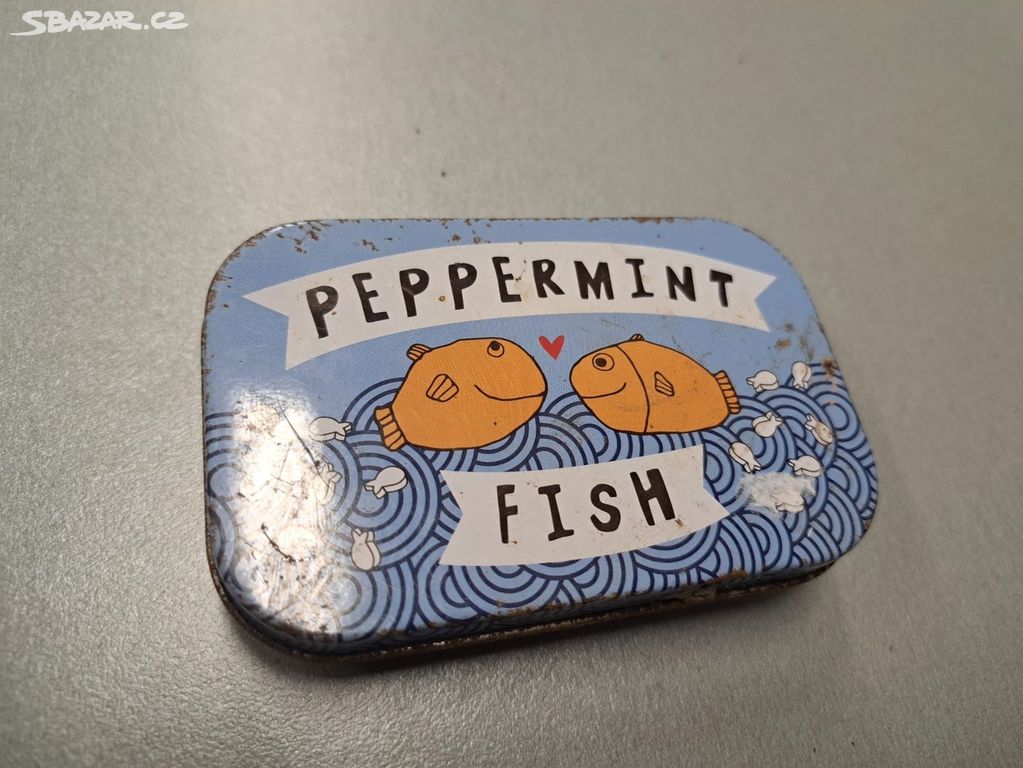 Plechová krabička Peppermint Fish