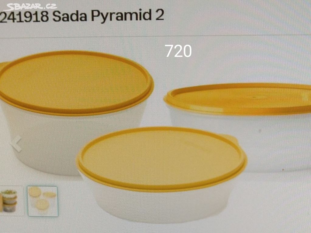 Prodám nové nádobí tupperware.