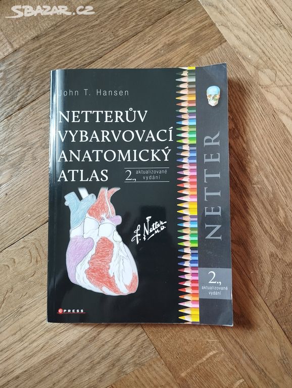 Netterův vybarvovací anatomický atlas