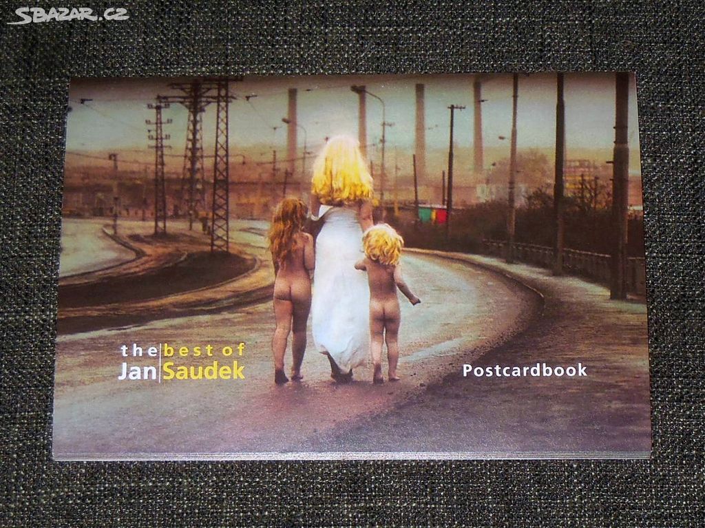 Prodám The best of Jan Saudek - Postcardbook -NOVÉ