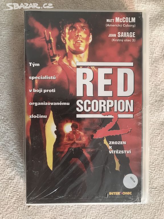 VHS Red Scorpion 2 - Zrozen k vítězství.