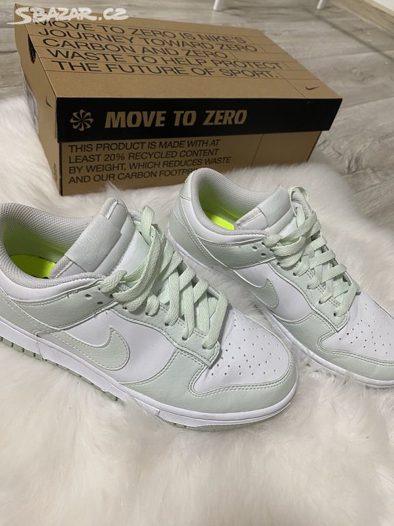 Nike dunk low next nature White mint size 39