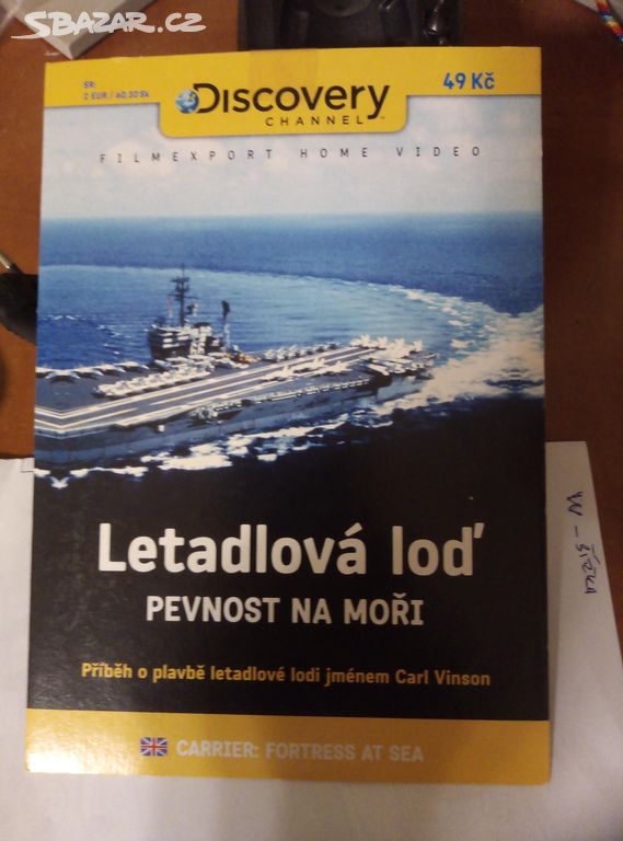 DVD Letadlová loď pevnost na moři