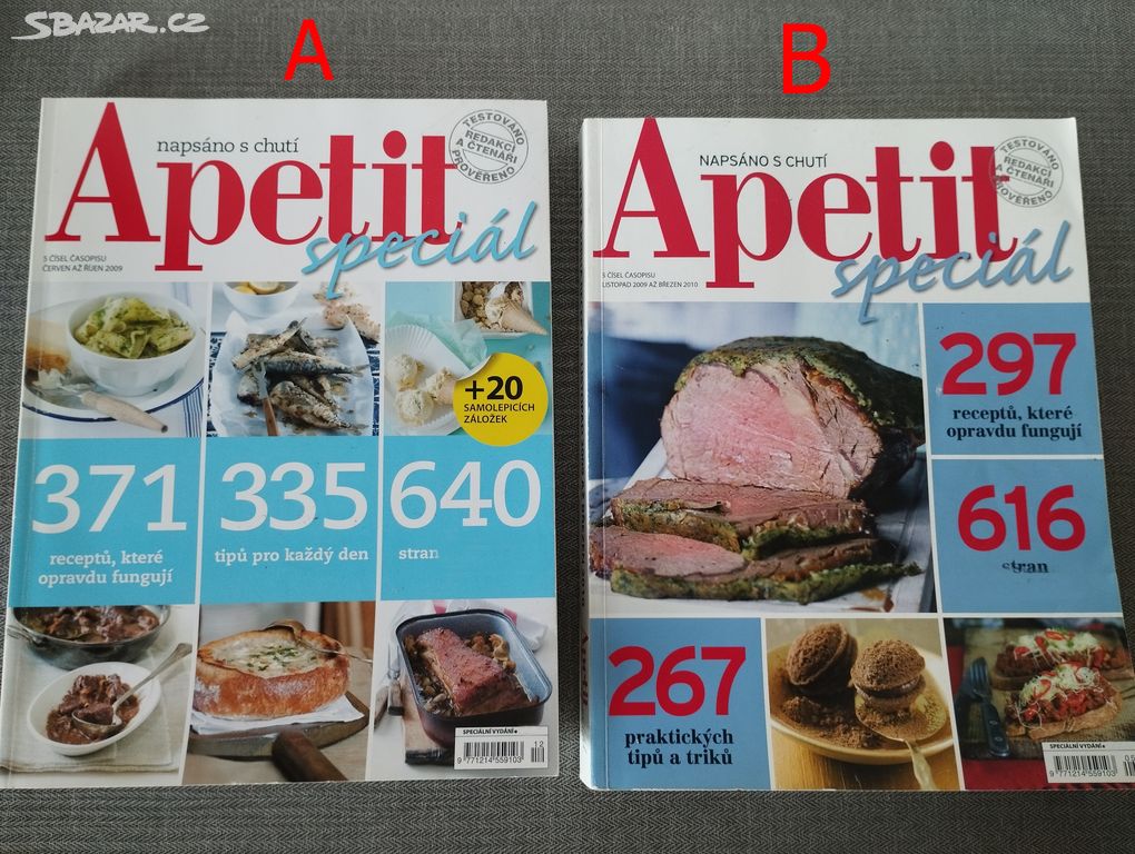 Časopis svázaný APETIT 6-10/2009, 11-3/2010