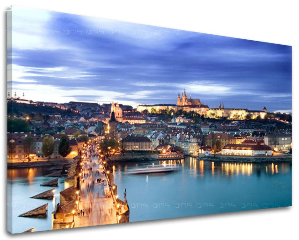 Obraz Praha - Karlův most + hrad