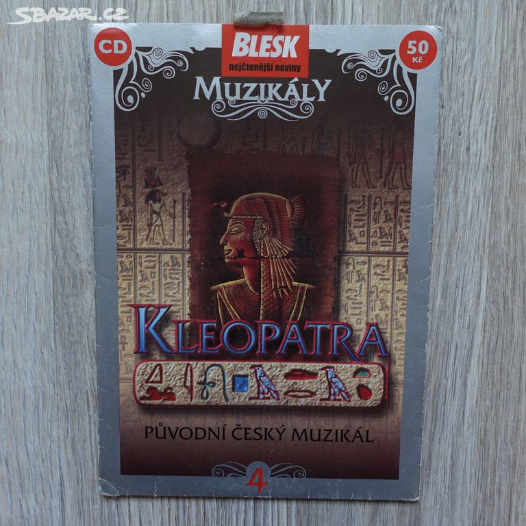 CD - Kleopatra - původní český muzikál