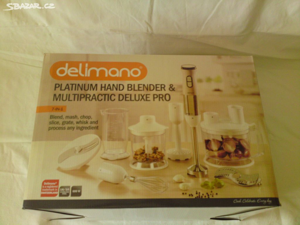 Ponorný tyčový mixer Delimano 7v1