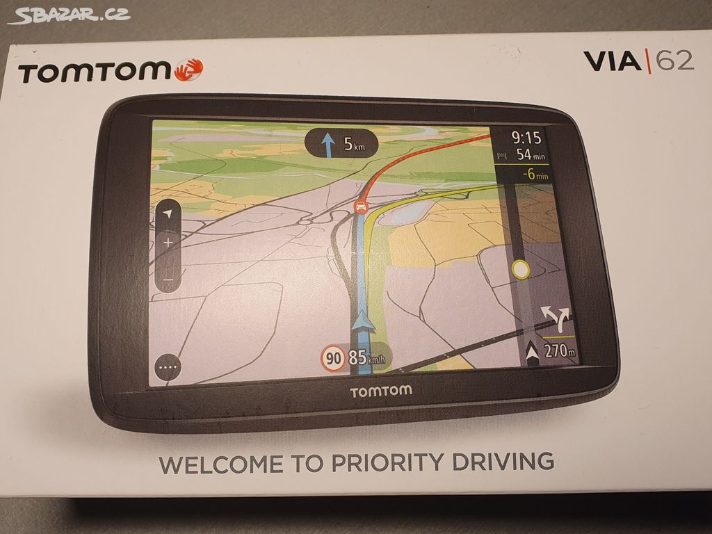 Navigace TOMTOM VIA 62 Europe LIFETIME