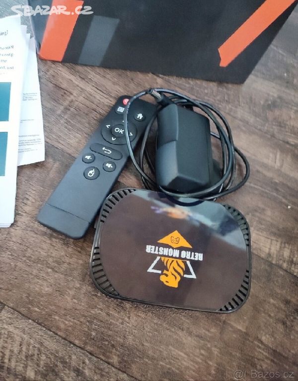 RETRO MONSTER Android TV box + herní konzole