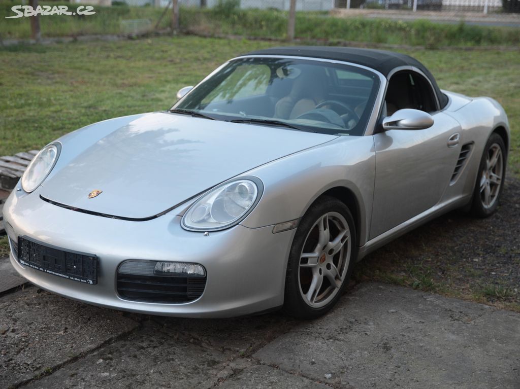 Porsche Boxster 987 2.7 176kW MANUAL - zaplaveno