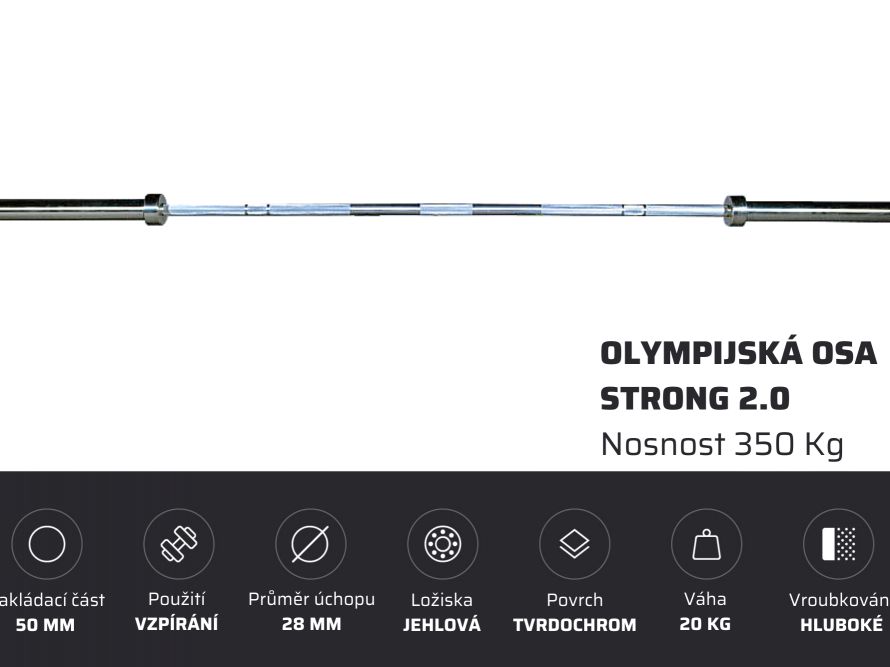 Olympijská osa Strong 2.0