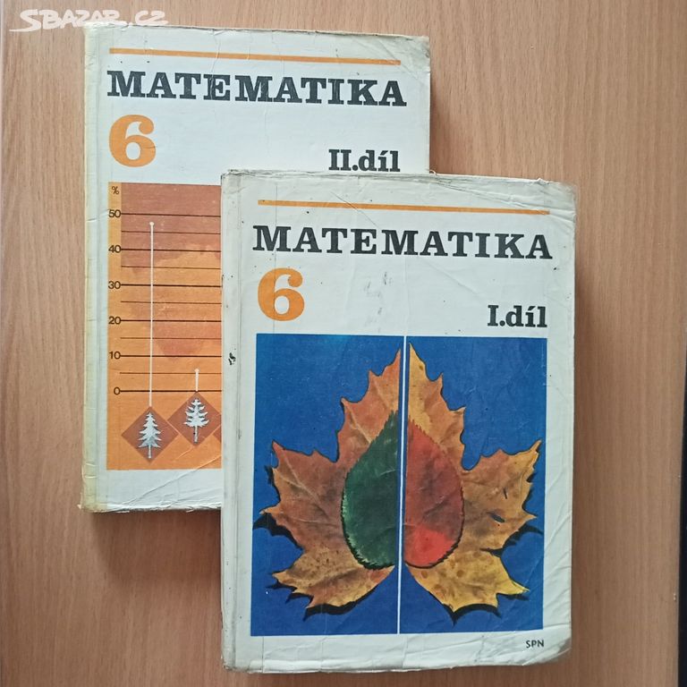 Matematika 6 pro ZŠ, 1.+2. díl, vydání 1989/1990