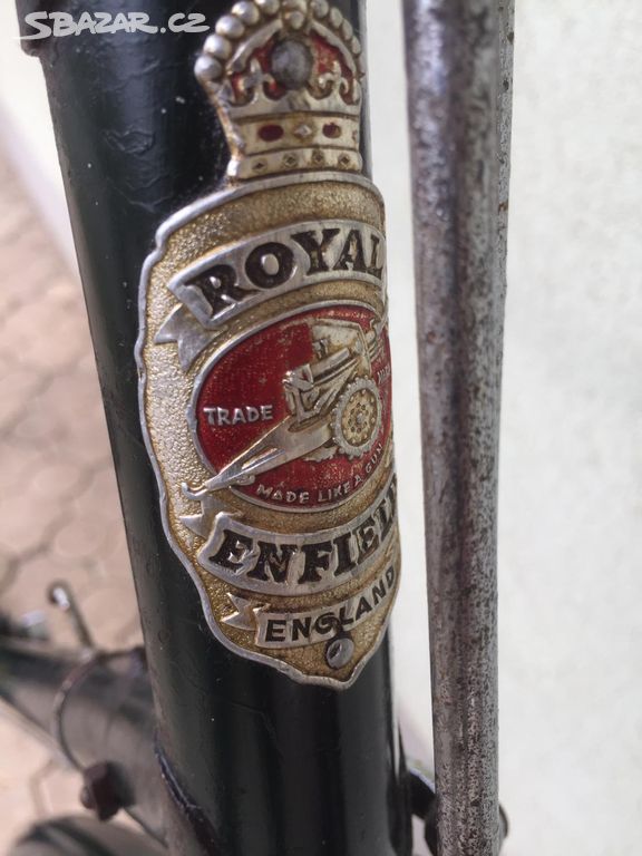 ROYAL ENFIELD - staré britské pánské kolo