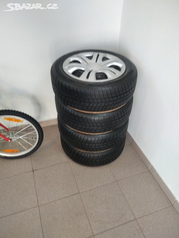 Zimní sada 185/55 R15 5x100 Škoda, VW, Seat atd.