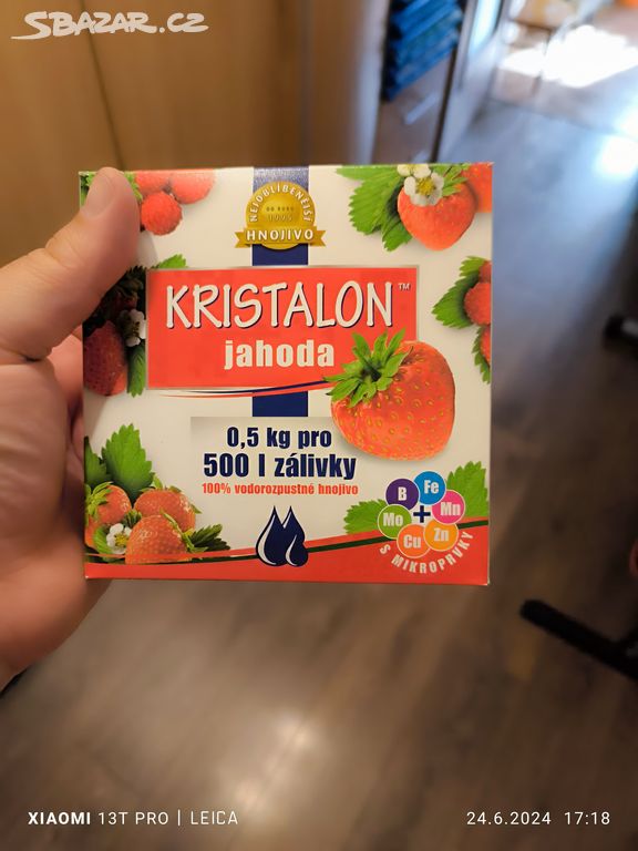 KRISTALON JAHODA 0,5 KG