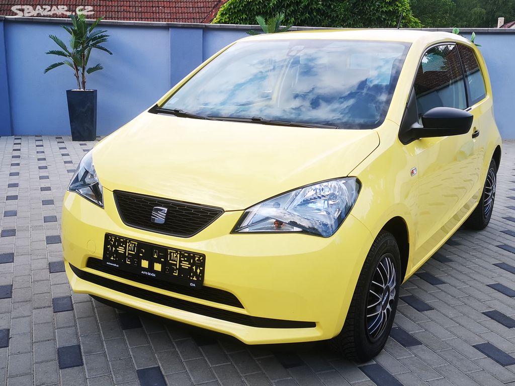 Seat Mii 1.0 MPi - 44kw. KRÁSNÝ STAV!! 49 500km!!