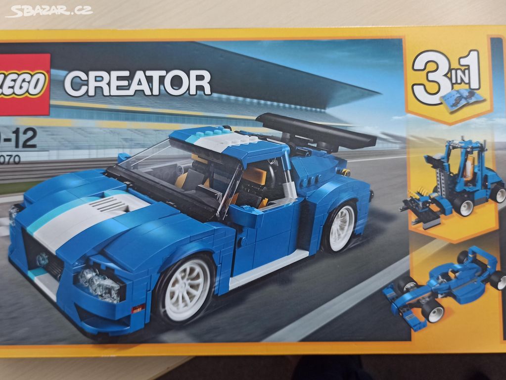 LEGO Creator 3 v 1 31070 Turbo závodní auto