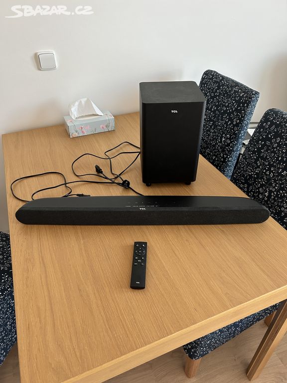 Soundbar TCL + subwoofer