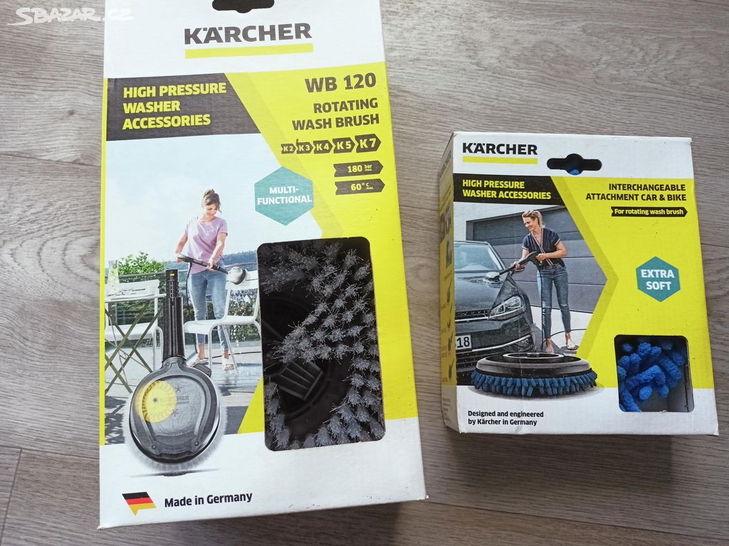 Karcher rotační mycí kartáč + násada mytí auta