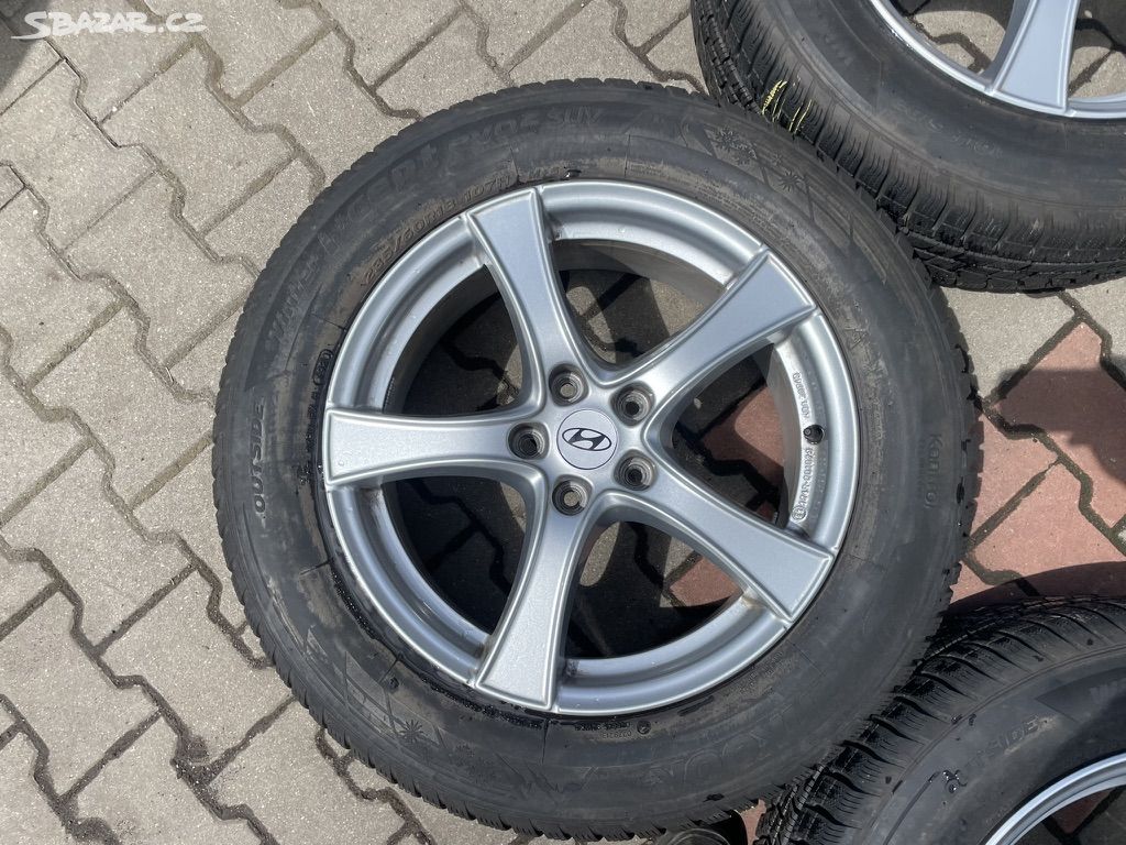 prodám sadu zimních kol SANTA FE (TM) s TPMS