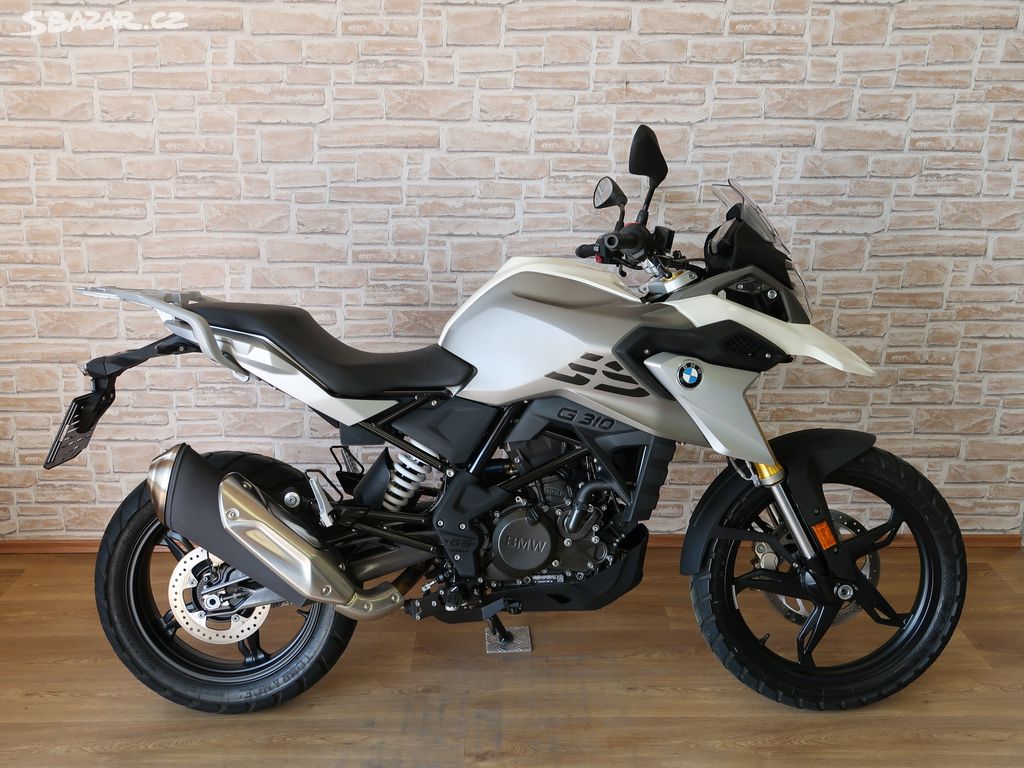 BMW G310GS 2023, 3400km, tovární záruka do 6/2026