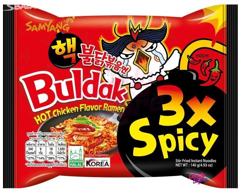 Samyang Buldak 3x Spicy Chicken 140g 2x,StewSpicy