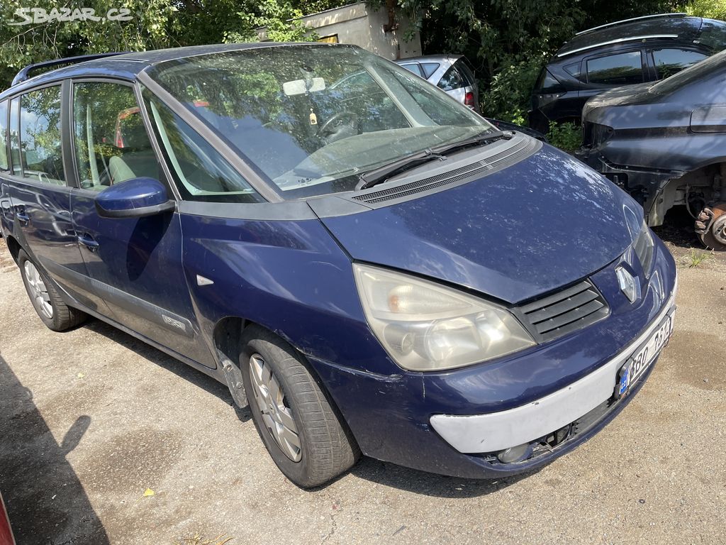 Renault espace 4 1.9dci náhradní Dily z auta