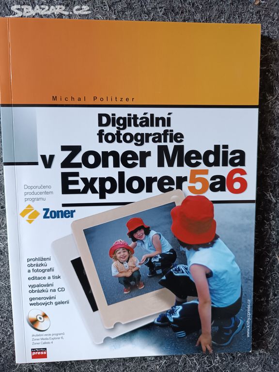 Kniha Digitální fotografie v Zoner media Explorer