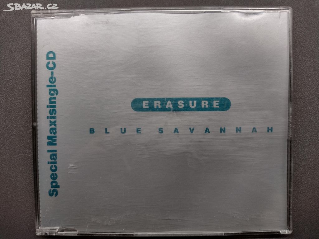 CD MAXI ERASURE - BLUE SAVANNAH (1990)