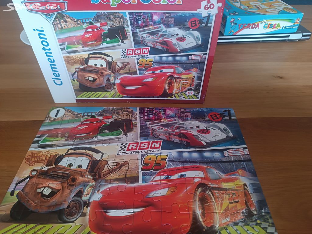 Puzzle Cars 60 dílků 5+