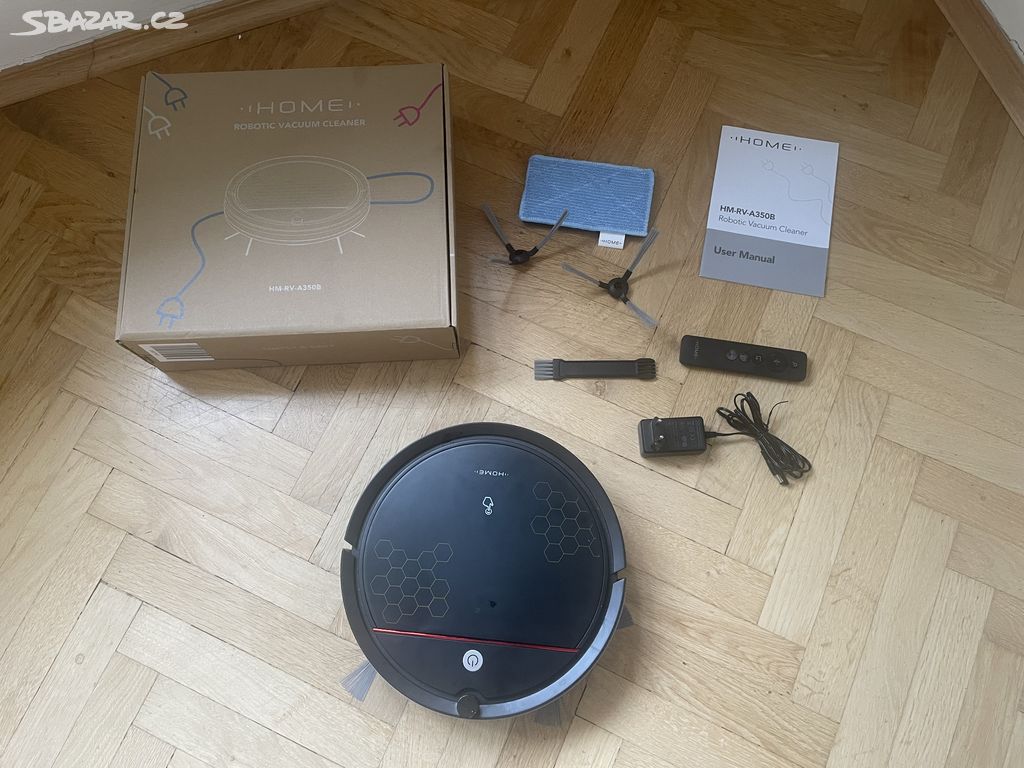 Robotický vysavač HOME RV-A350B Robo Sweeper Black