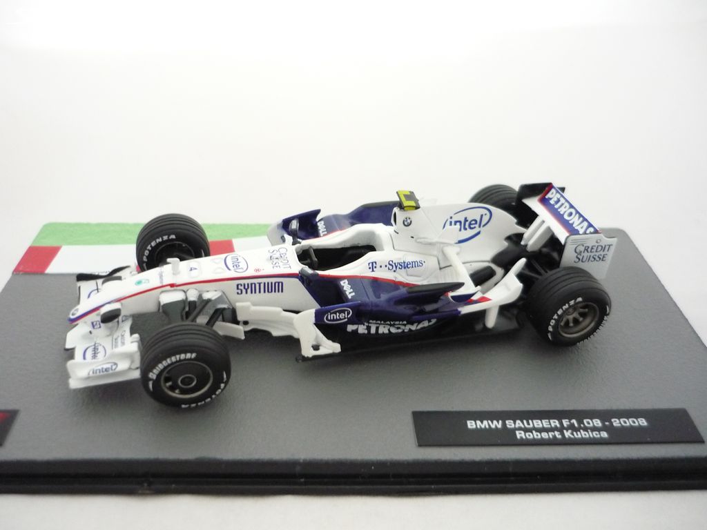 BMW Sauber F108 Kubica 2008 F1 Formule Altaya 1/43