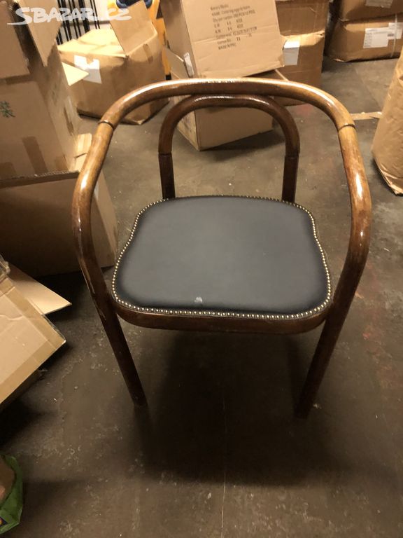 Staré retro křeslo židle Thonet 10 kusů